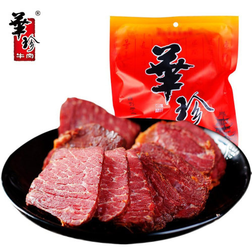 华珍盐叶子牛肉 四川阆中熟食酱卤牛肉 360g袋装 - 图0