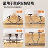 Universal ultra-thin TV stand, unstable, refundable