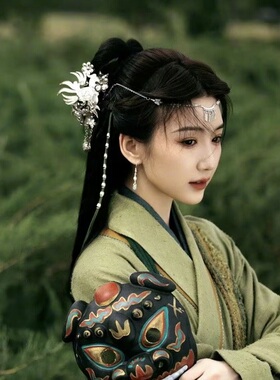 额饰古风汉服眉心坠明星同款
