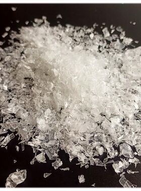 圣诞节冰雪妆容仿真雪花道具冰块碎脸部贴片冬日创意妆白色雪片
