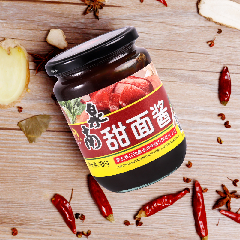 热卖南泉牌美味甜面酱380g蘸酱炸酱烤鸭酱煎饼大酱 - 图0