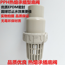 National Standard Wufeng Peak PPH Spherical Bottom Valve PP Bottom Valve PP Bottom Valve PP Single Made By The Bottom Valve Backstop Valve Hot Melt