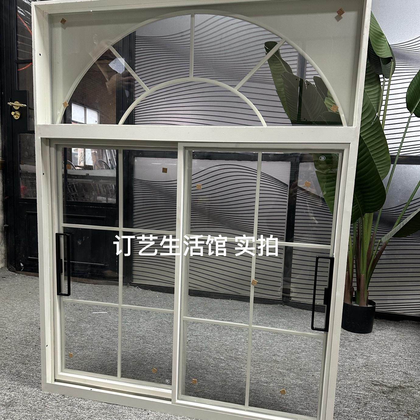 定制法式复古推拉窗不锈钢门窗厨房阳台卫生间玻璃窗户平开上悬窗,淘宝优惠券,粉丝福利购,淘宝优惠卷