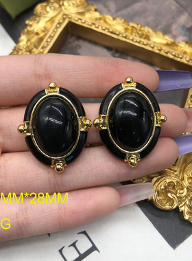 oumala合金其他经典黑色中古项链