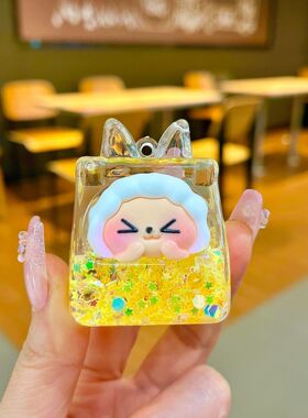 入油背包塔塔流沙瓶摆件创意漂流