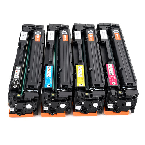 港版机适用惠普CF540A硒鼓HP203A碳粉盒M281fdw墨盒M254dn/dw/nw墨粉M280nw M281fdn/cdw碳粉国外海外打印机 - 图1