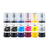 Suitable for Epson 013 014 ink 6 colors L8168 ink L8188 ink Epson continuous ink L8188 L8186 color ink tank printer black special ink