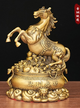 铜马摆件生肖马2026新款马到成功