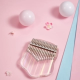 智乐卡林巴 Простой учебный кристальный большой палец, роязни, девочки, первичные ученые, прозрачный, гель починка 17 Инь подлинный