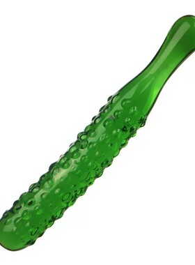 高硼硅圆头防水旋转按摩穴位棒