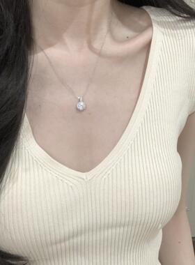 巨巨巨闪~~星河冰糖项链纯银!!