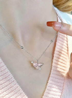 甜心少女配饰选它~~恋爱星球项链