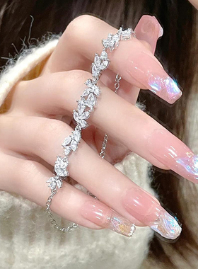 紫藤盛开幸福自来！紫藤花手链