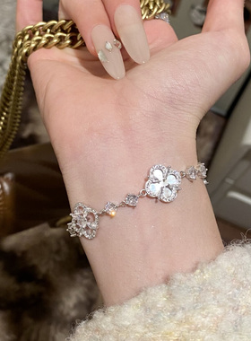 超仙！戴上秒变仙女—四叶草手链