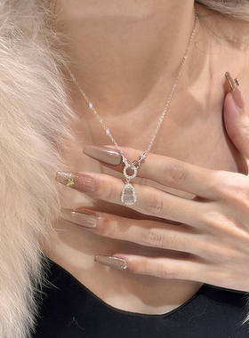 「玉髓福禄」s999纯银新中式葫芦项链女轻奢小众设计高级生日礼物