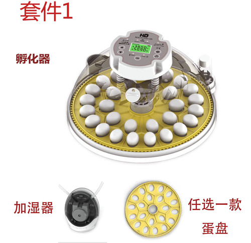 MACADHD 高精度 A8 全自动小型鹦鹉丝雀恒温孵蛋孵化器 - 图1