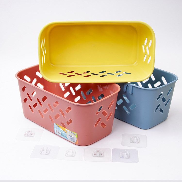 家用厨房卫生间壁挂收纳盒免打孔墙上挂篮姜蒜收纳篮洗漱用置物架,淘宝优惠券,粉丝福利购,淘宝优惠卷