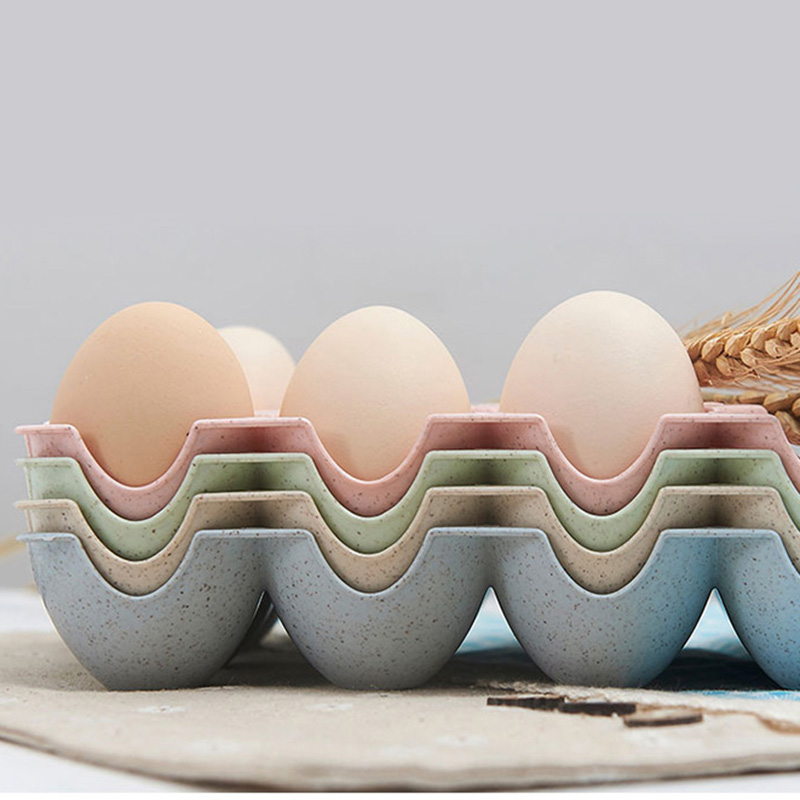 厨房鸡蛋格可叠加鸡蛋存放盒冰箱鸡蛋保鲜盒鸡蛋收纳盒多格鸡蛋盒 - 图0