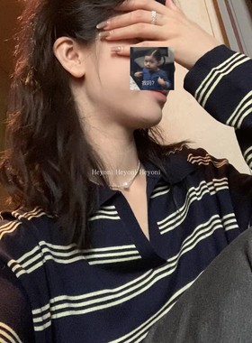 韩国爆火纯银珍珠项链锁骨链礼物