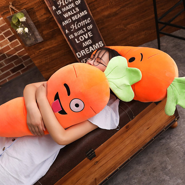 ໝອນ carrot plush toy ລົງຝ້າຍ