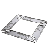 Кемпинг Мун из нержавеющей стали загуститель кухни для барбекю Стол разборка шиповенный стол для барбекю.