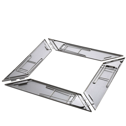 Кемпинг Мун из нержавеющей стали загуститель кухни для барбекю Стол разборка шиповенный стол для барбекю.