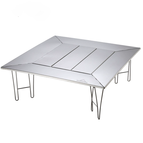 Кемпинг Мун из нержавеющей стали загуститель кухни для барбекю Стол разборка шиповенный стол для барбекю.