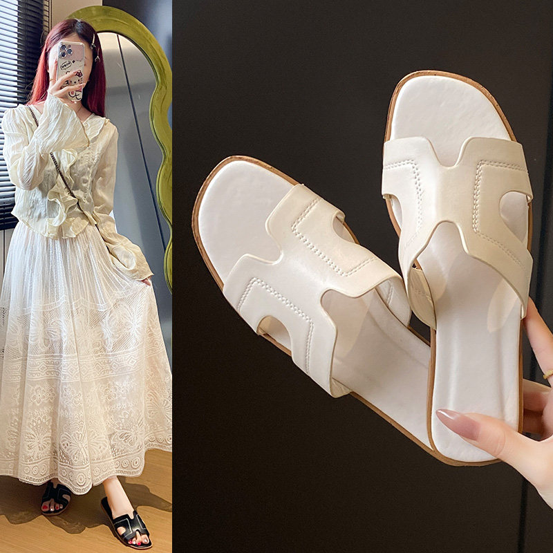 新款凉鞋淑女夏季一字拖防滑休闲外穿沙滩鞋女平底拖鞋舒适YSE01,淘宝优惠券,粉丝福利购,淘宝优惠卷
