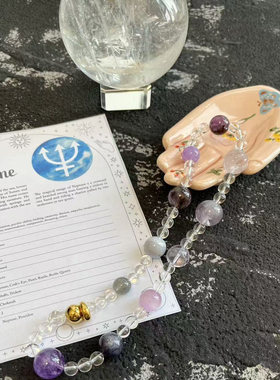 天然水晶转运开运手链艺术灵感