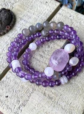 紫水晶智慧学习仪式感手链考试