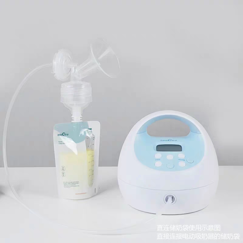 spesctra母乳保鲜袋韩国进口储奶袋200ml*10片可直连吸奶器-图2