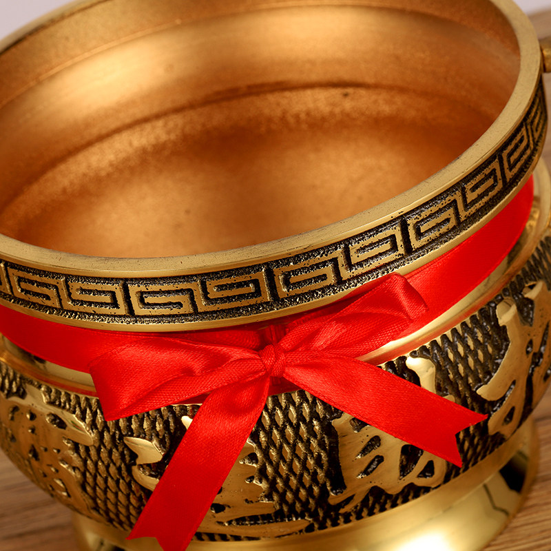 纯铜带烛台香炉铜香炉香插家用客厅婚庆用品复古香薰铜炉厂家直销,淘宝优惠券,粉丝福利购,淘宝优惠卷