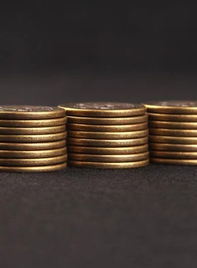 加厚铜钱五帝钱乾隆通宝