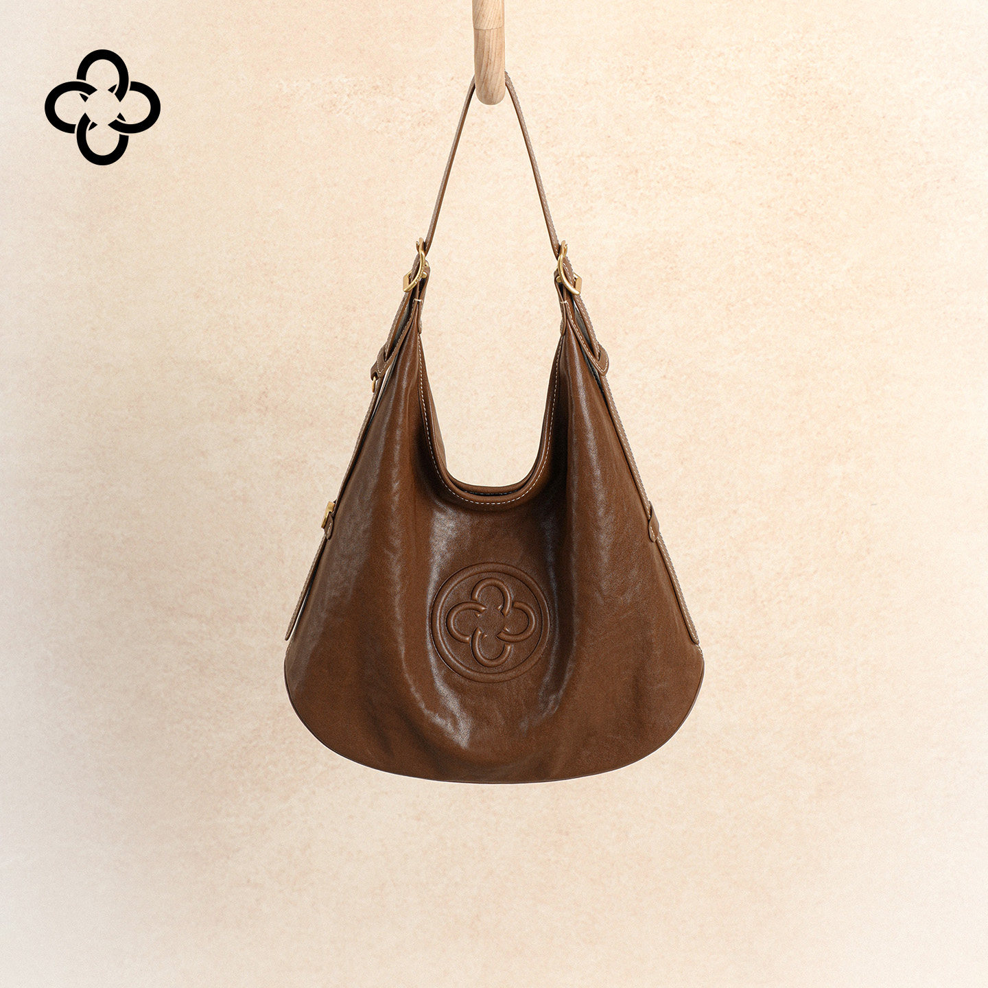 CASSILE卡思乐翘翘包大容量托特包2026新款冬通勤斜挎hobo腋下包,淘宝优惠券,粉丝福利购,淘宝优惠卷