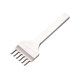 White steel Lingzhan leather goods diy punching tool 4mm