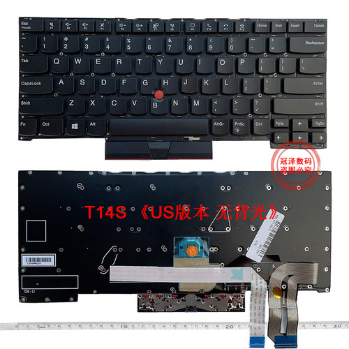 适用联想Thinkpad T14s gen 2 2021/T14s gen 1 GEN 5/6键盘P1 Gen4 X1 Extreme隐士4th P14s Gen5 T14P GEN2 - 图1