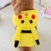 Quần áo cho chó Vật nuôi Pikachu biến quần áo bốn chân Quần áo Teddy quần áo mùa thu và mùa đông Chó con nhỏ quần áo mèo quần áo - Quần áo & phụ kiện thú cưng