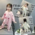 Bộ đồ liền thân cho bé mùa xuân và mùa thu cotton dài tay 1-3 tuổi 4 bộ đồ ngủ cho bé điều hòa không khí phù hợp với bé chống đá là dịch vụ tại nhà 2 - Áo liền quần bodysuit cho bé Áo liền quần