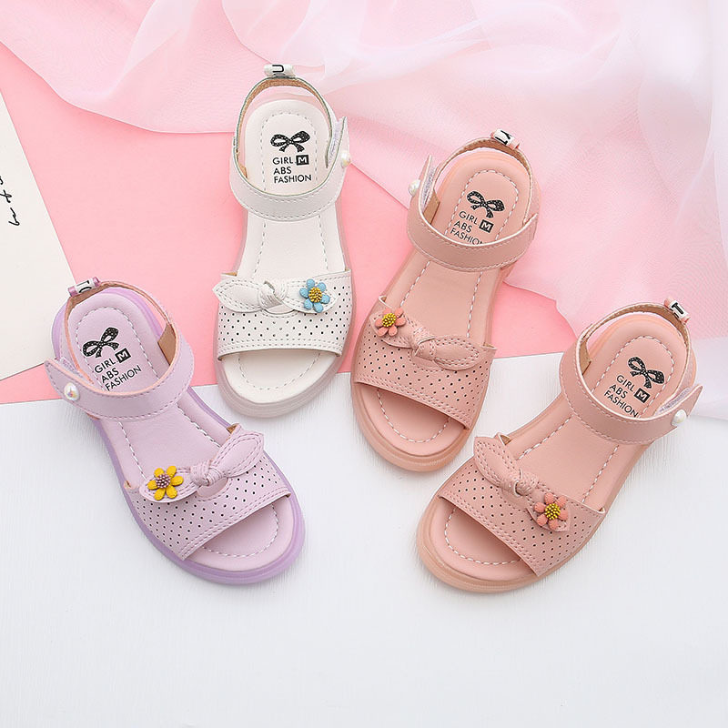 正品女童凉鞋2024新款韩版百搭中大童小女孩公主鞋露趾软底透气爆,淘宝优惠券,粉丝福利购,淘宝优惠卷