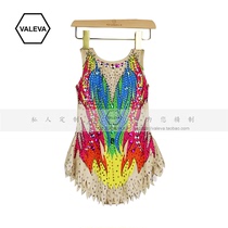 VALEVA Childrens Adult Art Gymnastics Suit Training Suit Figure Skating Suit performance Conqueror Contest