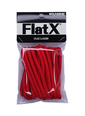 FlatX原装5mm圆鞋带防松脱