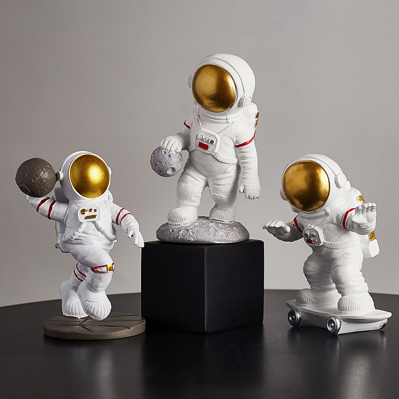 宇航员系列小摆件电脑桌面太空人手办男生书桌装饰品520生日礼物 - 图2
