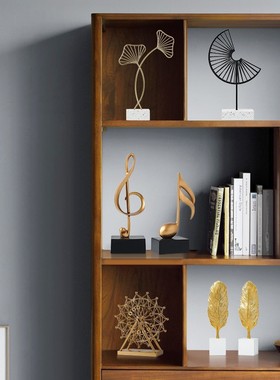 玄关摆件现代轻奢北欧创意家w居电视柜酒柜装饰品办公室桌面小摆