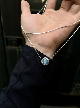 天然项链林涧饰界托帕石