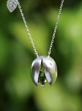 囚徒橄榄石囚徒原创纯银女生