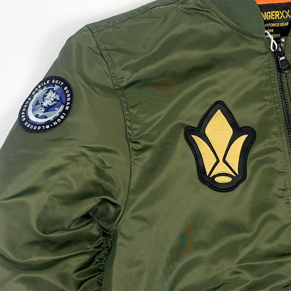 机动战士高达铁血的奥尔芬斯三日月铁华团夹克MA-1棉服男保暖外套,淘宝优惠券,粉丝福利购,淘宝优惠卷