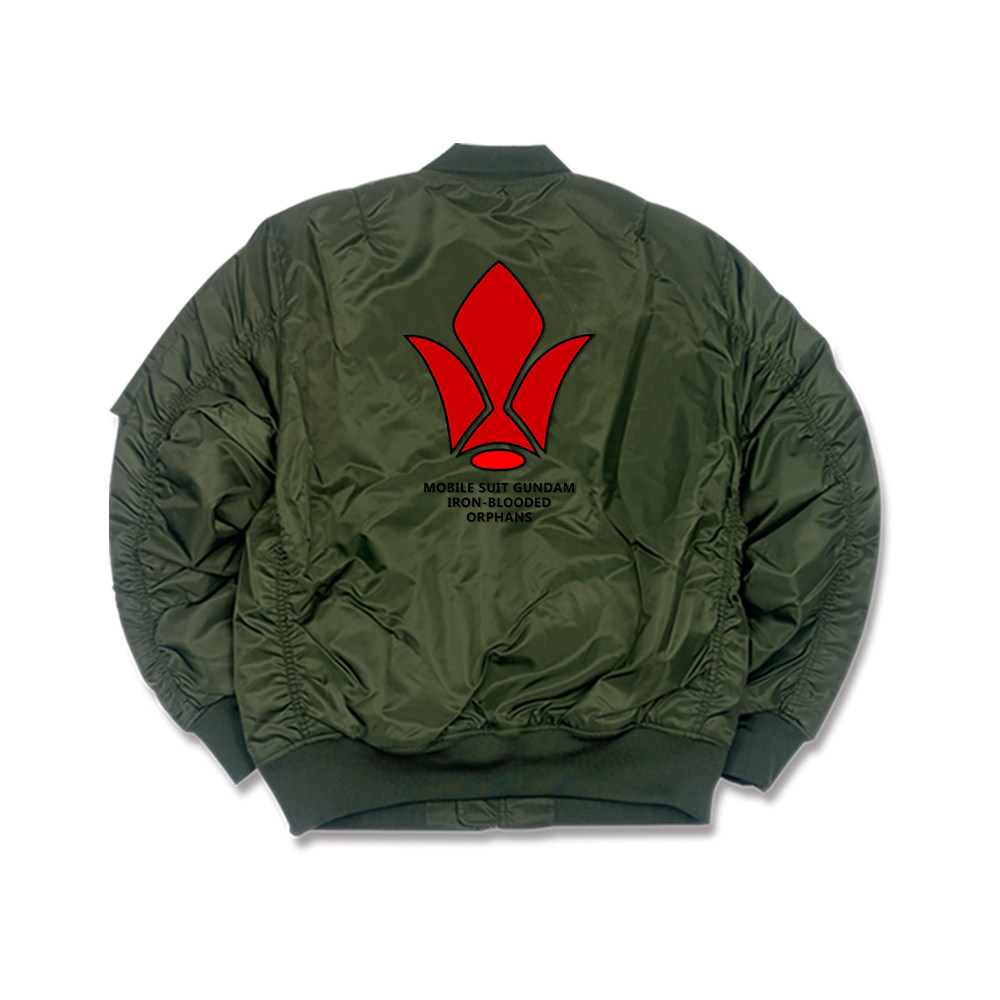 机动战士高达铁血的奥尔芬斯三日月铁华团夹克MA-1棉服男保暖外套,淘宝优惠券,粉丝福利购,淘宝优惠卷