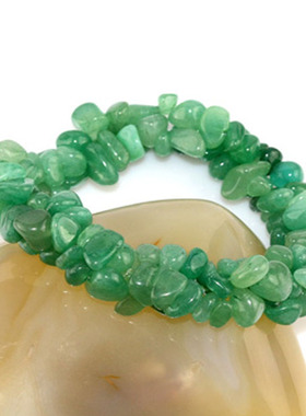 天然东陵玉手链东陵玉碎石女士