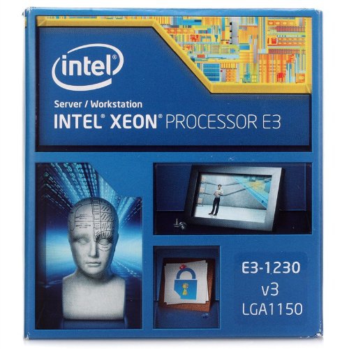 Intel/英特尔 E3-1230V3 22纳米盒装CPU (LGA1150/3.30GHz/8M)