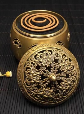 称心如意音乐熏香摆件纯铜音乐香炉吊炉悬挂音乐炉支持蓝牙带内存